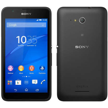 Смартфон Sony E2033 Xperia E4g Dual Black