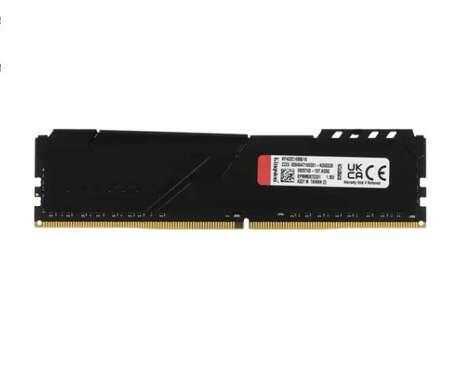 Модуль памяти DIMM 16Gb DDR4 PC25600 3200MHz Kingston Fury Beast Black (KF432C16BB/16)