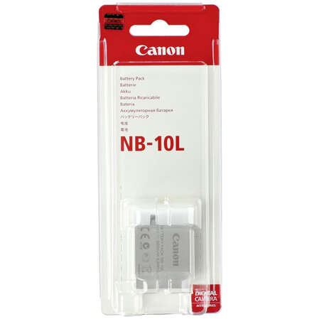 Аккумулятор Canon NB-10L для Canon PowerShot SX40 HS/G1 X/G15