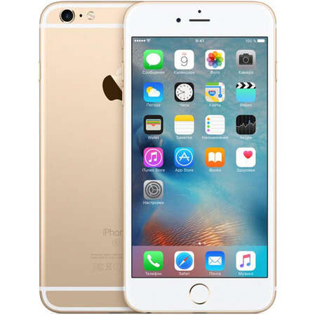 Смартфон Apple iPhone 6s Plus 16GB Gold (MKU32RU/A)