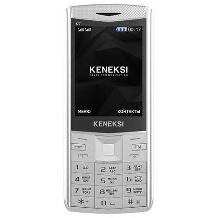 Мобильный телефон Keneksi K7 Silver
