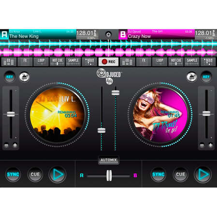 Диджейский пульт Hercules DJ Control Instinct for iPad