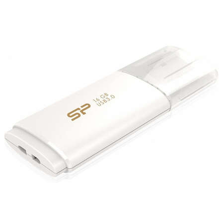 USB Flash накопитель 16GB Silicon Power Blaze B06 (SP016GBUF3B06V1W) USB 3.0 Белый