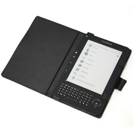 Электронная книга Digma Q600 6 дюймов чёрная, чехол, Qwerty клавиатура, 2Gb