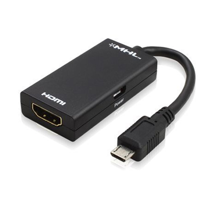 Адаптер MHL-HDMI для смартфонов и планшетов microUSB(M) - HDMI(F) Greenconnect (GC-MU2HD)