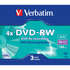 Оптический диск DVD-RW 4.7Gb Verbatim 4x 3шт Slim Case (43635)