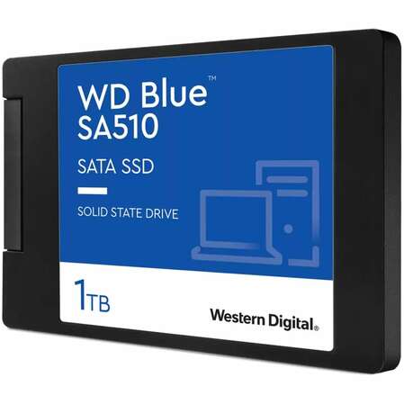 Внутренний SSD-накопитель 1000Gb Western Digital Blue (WDS100T3B0A) SATA3 2.5" 