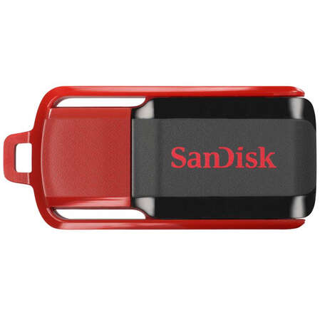 USB Flash накопитель 32GB SanDisk Cruzer Switch (SDCZ52-032G-B35)  Black/Red