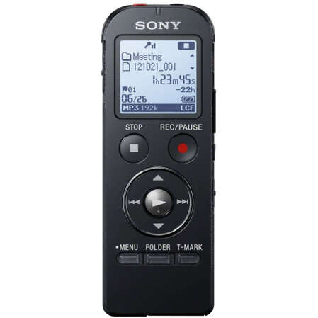 Диктофон SONY ICD-UX533 4GB, черный