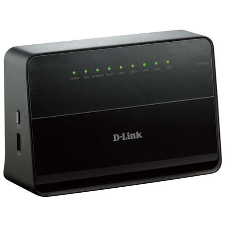 Беспроводной маршрутизатор D-Link DIR-620/S/G1A 802.11n 300Мбит/с 2.4ГГц 4xLAN 1xWAN USB