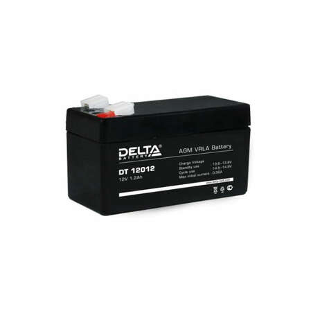 Батарея Delta DT 12012, 12V  1.2Ah
