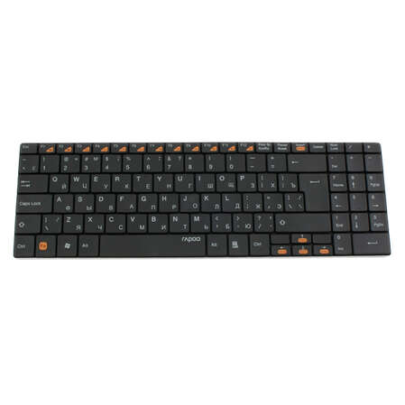 Клавиатура Rapoo E9070 Black USB ультратонкая беспроводная