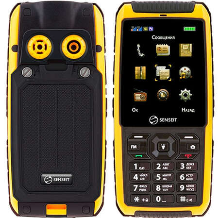 Защищенный телефон Senseit P101 Yellow