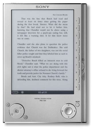Электронная книга Sony PRS-505, silver, Русифицированная