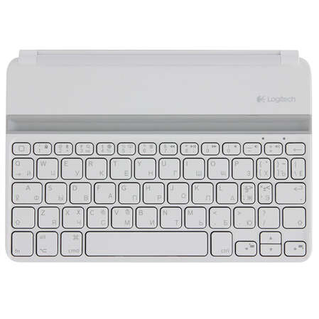 Клавиатура беспроводная для iPad Mini/Mini2 Logitech Ultrathin Keyboard Cover ,белая