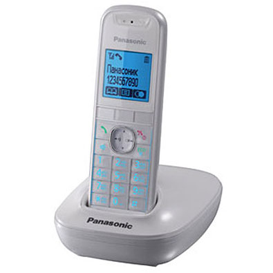 Радиотелефон Dect Panasonic KX-TG5511RUW белый, АОН