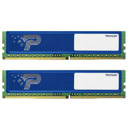 Модуль памяти DIMM 16Gb 2х8Gb DDR4 PC19200 2400MHz Patriot (PSD416G2400KH)