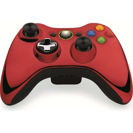 Microsoft Xbox 360 Controller (43G-00028) red chrome