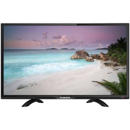 Телевизор 24" Fusion FLTV-24H100T (Full HD 1920x1080) черный