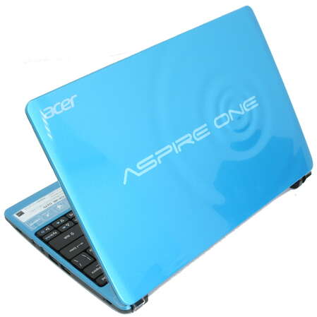 Нетбук Acer Aspire One AOD270-268bb Atom N2600/2Gb/500Gb/GMA 3600/10.1"/WF/Cam/6cell/W7ST/Blue