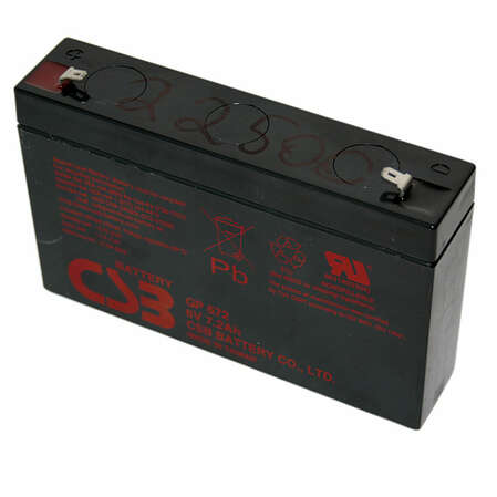 Батарея CSB GP672, 6V 7Ah