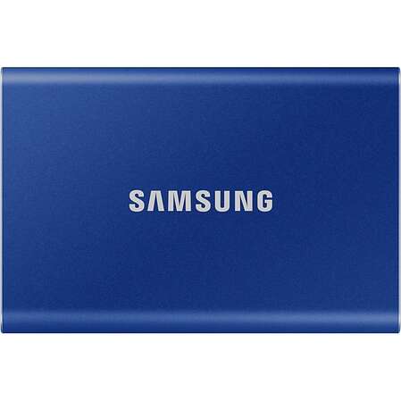 Внешний SSD-накопитель 1Tb Samsung T7 MU-PC1T0H/WW (SSD) USB 3.2 Type C Синий