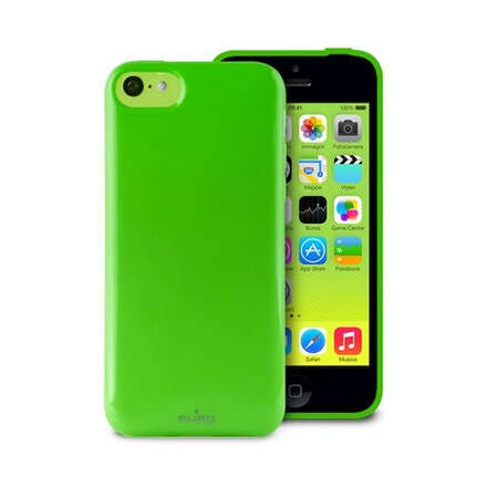 Чехол для iPhone 5c Puro Color Anti-Shock Cover зеленый (IPCCGRN)