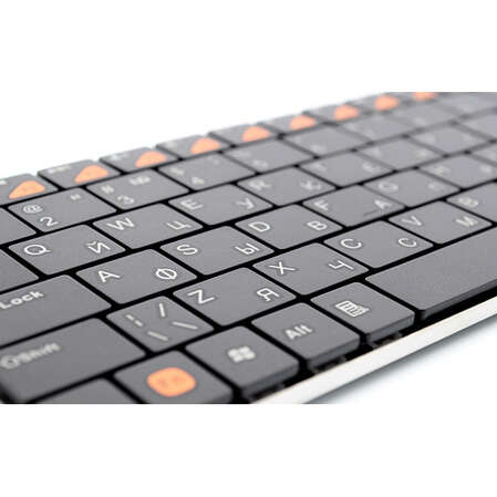 Клавиатура Rapoo E2700 Black USB беспроводная с тачпадом 