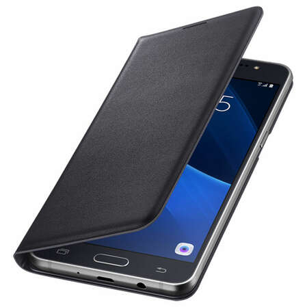 Чехол для Samsung Galaxy J5 (2016) SM-J510FN Flip Wallet черный 