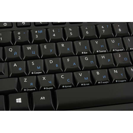 Клавиатура+мышь Microsoft Wireless Desktop 3000 Black USB MFC-00019