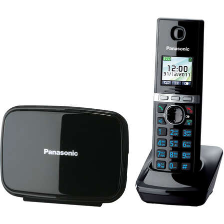 Радиотелефон Dect Panasonic KX-TG8081RUB черный, АОН