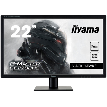 Монитор 22" Iiyama G-Master GE2288HS-B1 TN LED 1920x1080 1ms DVI HDMI
