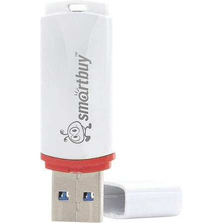 USB Flash накопитель 8GB Smartbuy Crown (SB8GBCRW-W) USB 2.0 белый