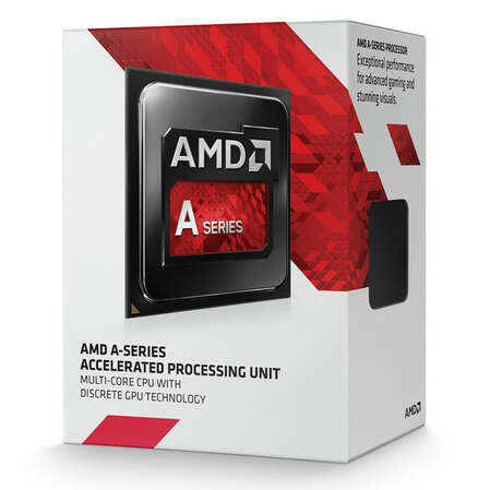 Процессор AMD A8-7680, 3.5ГГц, 4-ядерный, Сокет FM2+, BOX,