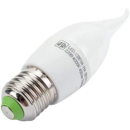 Светодиодная лампа ASD LED-СВЕЧА НА ВЕТРУ-standard 5Вт 230В Е27 4000К 450Лм 4690612004549