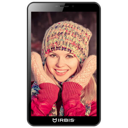 Планшет Irbis TZ86 4*1,3ГГц/1Гб/8Гб/8" 1280*800 IPS/WiFi/Bluetooth/GPS/3G/Android 5.1 черный