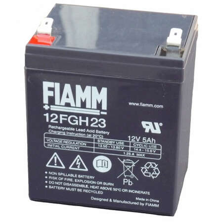 Батарея Fiamm 12FGH23 F2, 12V 5Ah 