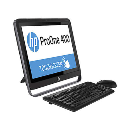Моноблок HP ProOne 400 21.5" HD Touch Intel G1820T/4Gb/500Gb/WiFi/Kb+m/DOS