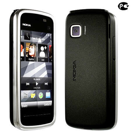 Смартфон Nokia 5230 Navi черный хром