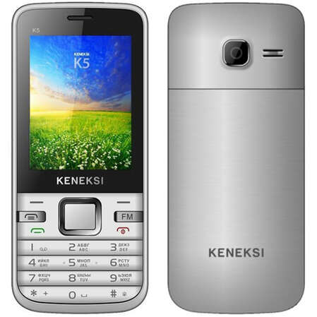 Мобильный телефон Keneksi K5 Silver