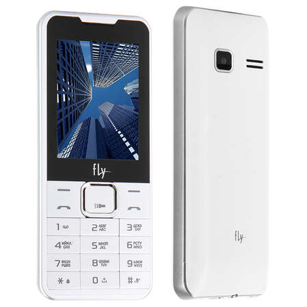 Мобильный телефон Fly FF243 White	