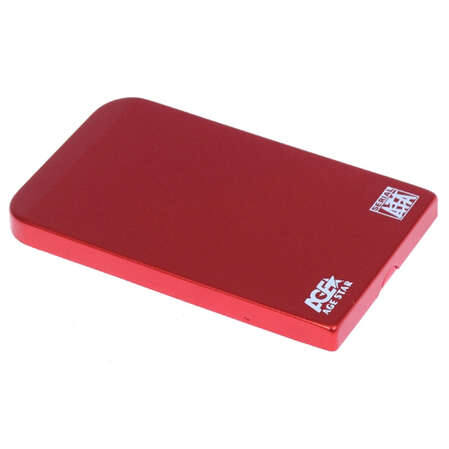 Корпус 2.5" AgeStar SUB2O1, SATA-USB2.0 Red