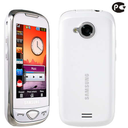 Смартфон Samsung S5560 Chic White