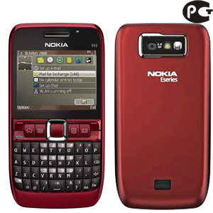 Смартфон Nokia E63 ruby red