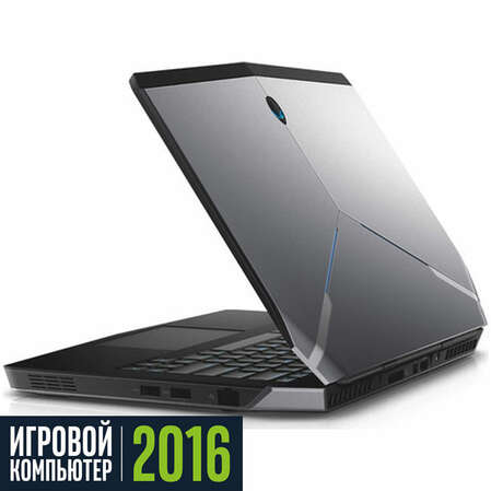 Ноутбук Dell Alienware 13 Core i5 6200U/8Gb/1Tb/NV GTX960M 2Gb/13.3"/Cam/Win10 Silver