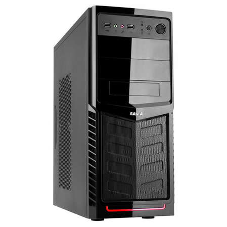 Корпус ATX Miditower Accord A-30B Black