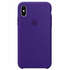 Чехол для Apple iPhone X Silicone Case Ultra Violet