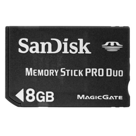 8Gb Memory Stick Pro Duo SanDisk (SDMSPD-008G-B35)