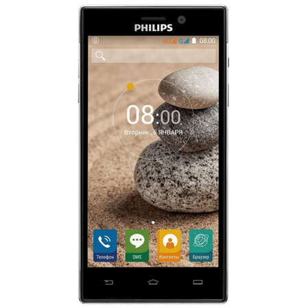 Смартфон Philips Xenium V787 Black
