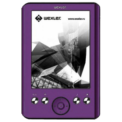 Электронная книга Wexler.Book E5001 Black-Purple